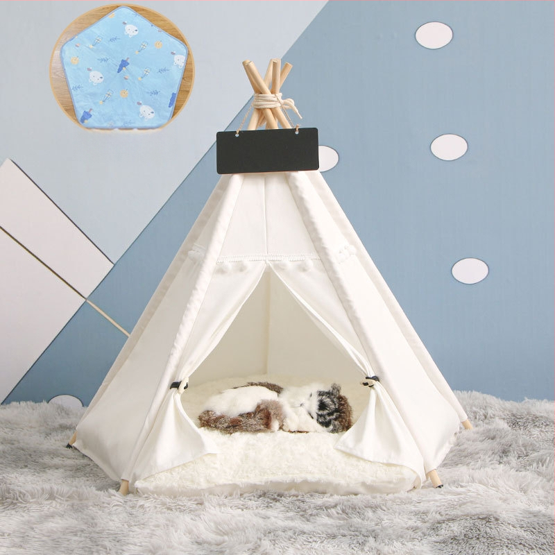 Lemmikloomatelk Four Seasons universaalne kassikeel suvine lemmikloomavoodi eemaldatav ja pestav suletud sisekassimajja kassimajja