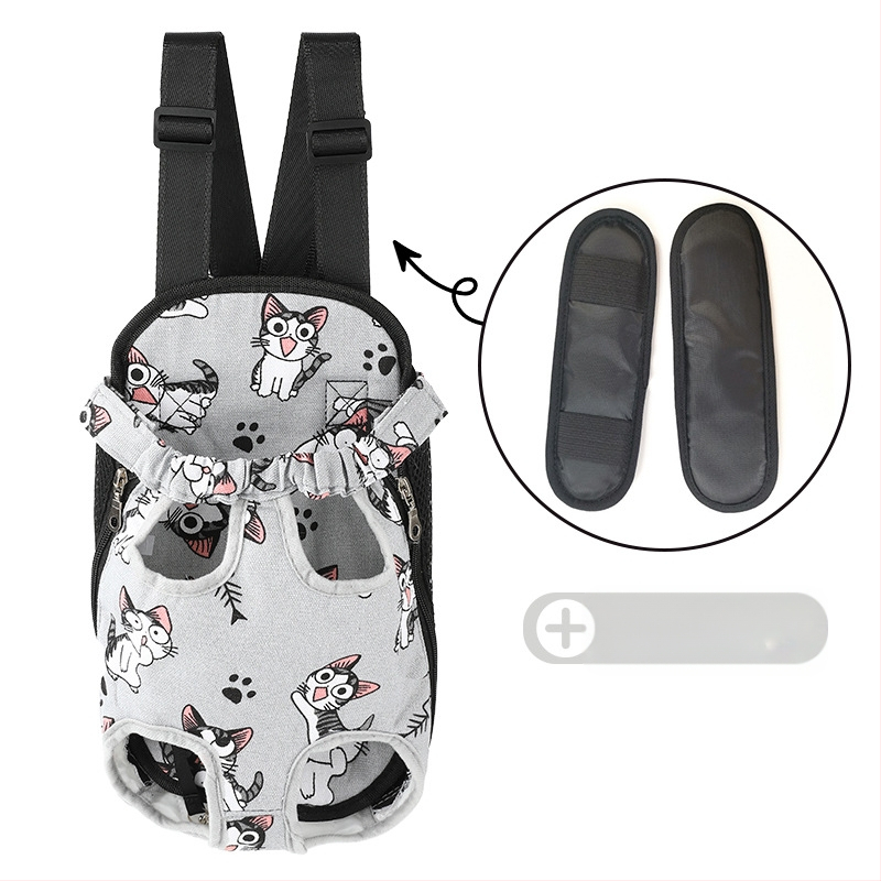Populaarne universaalne seljakott kassidele ja koertele, lemmikloomakott, kaasaskantav Teddy Yorkshire'i lemmiklooma rinnakott väljasõitudeks, lemmiklooma seljakott