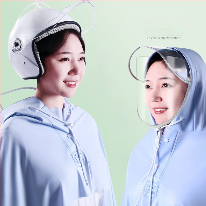 Elektromos autó esőkabát nagykereskedelmi akkumulátoros autó motorkerékpár szülő-gyermek egyrészes, egyrészes, dupla testű, esőálló anya-gyermek poncsó