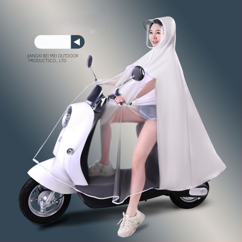 Elektromos autó esőkabát nagykereskedelmi akkumulátoros autó motorkerékpár szülő-gyermek egyrészes, egyrészes, dupla testű, esőálló anya-gyermek poncsó