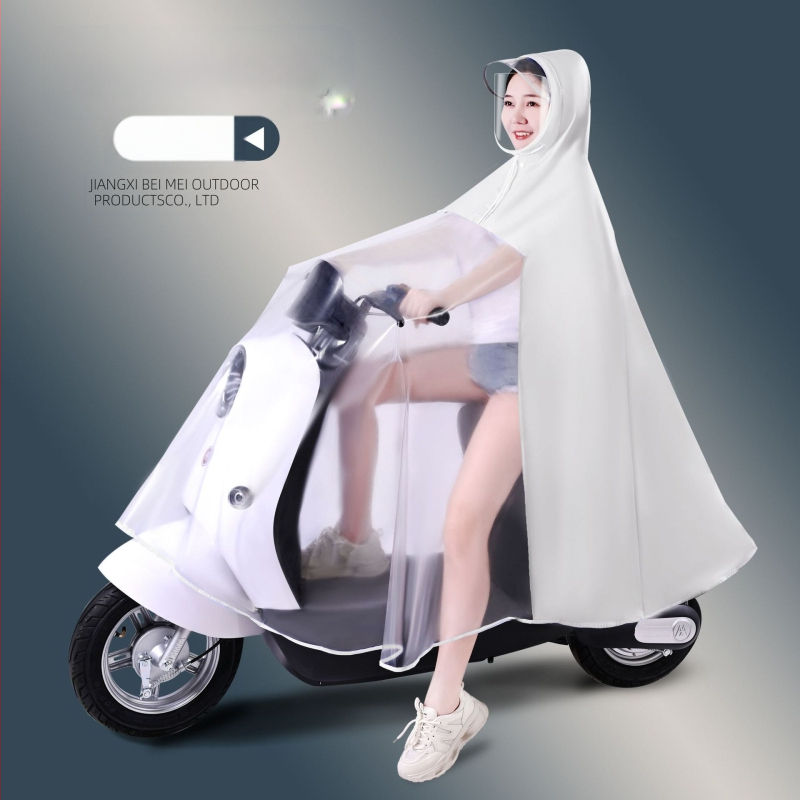 Elektromos autó esőkabát nagykereskedelmi akkumulátoros autó motorkerékpár szülő-gyermek egyrészes, egyrészes, dupla testű, esőálló anya-gyermek poncsó