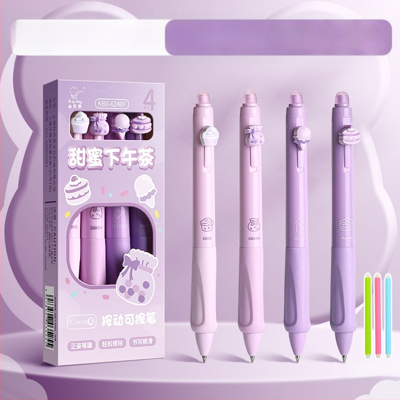 Õige rüht ja pehme haare! Kustutatav pastapliiats algkooliõpilastele ja kolmanda klassi õpilastele. Kuumkustutatav geelpliiats must-sinine.