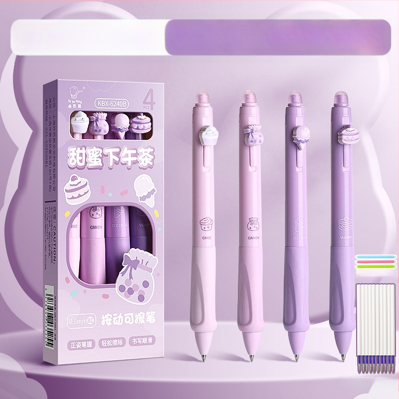 Õige rüht ja pehme haare! Kustutatav pastapliiats algkooliõpilastele ja kolmanda klassi õpilastele. Kuumkustutatav geelpliiats must-sinine.