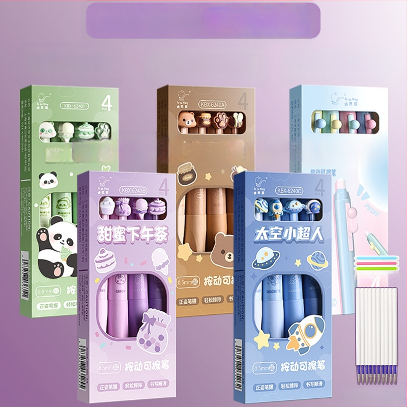 Õige rüht ja pehme haare! Kustutatav pastapliiats algkooliõpilastele ja kolmanda klassi õpilastele. Kuumkustutatav geelpliiats must-sinine.