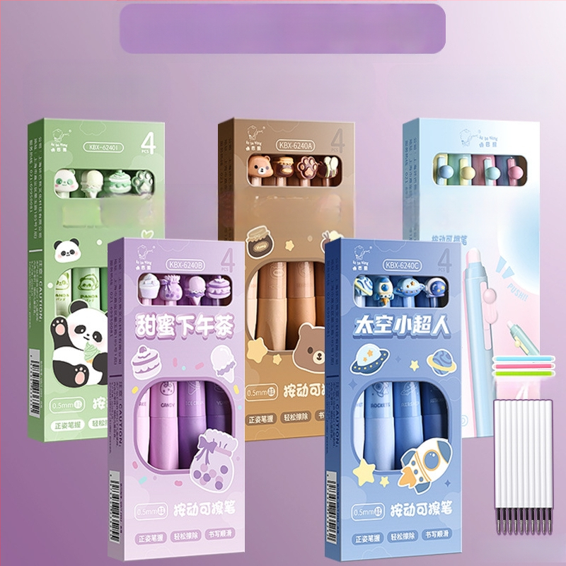 Õige rüht ja pehme haare! Kustutatav pastapliiats algkooliõpilastele ja kolmanda klassi õpilastele. Kuumkustutatav geelpliiats must-sinine.