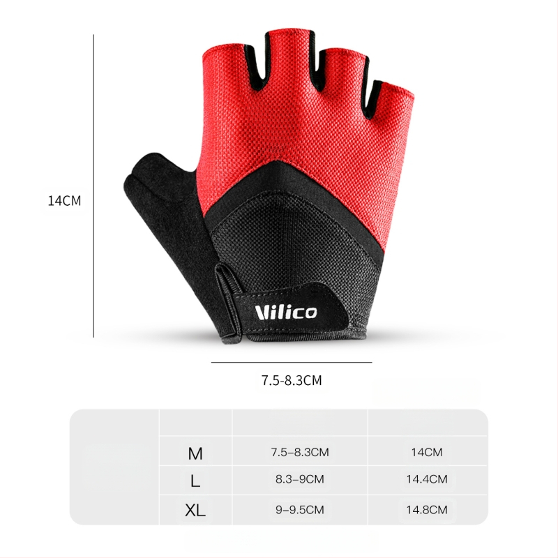 Ръкавици за колоездене на открито, офроуд мотоциклет, планински път, велосипед, устойчиви на износване, дишащи, слънцезащитни, с половин пръст