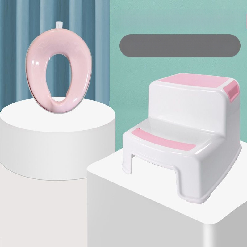 Vaikiška tualeto pagalvėlė Vaikiška tualeto pagalvėlė berniukams ir mergaitėms, kūdikiams ir jauniems Universali pagalbinė neslystanti nešiojama tualeto užvalkalo pagalvėlė