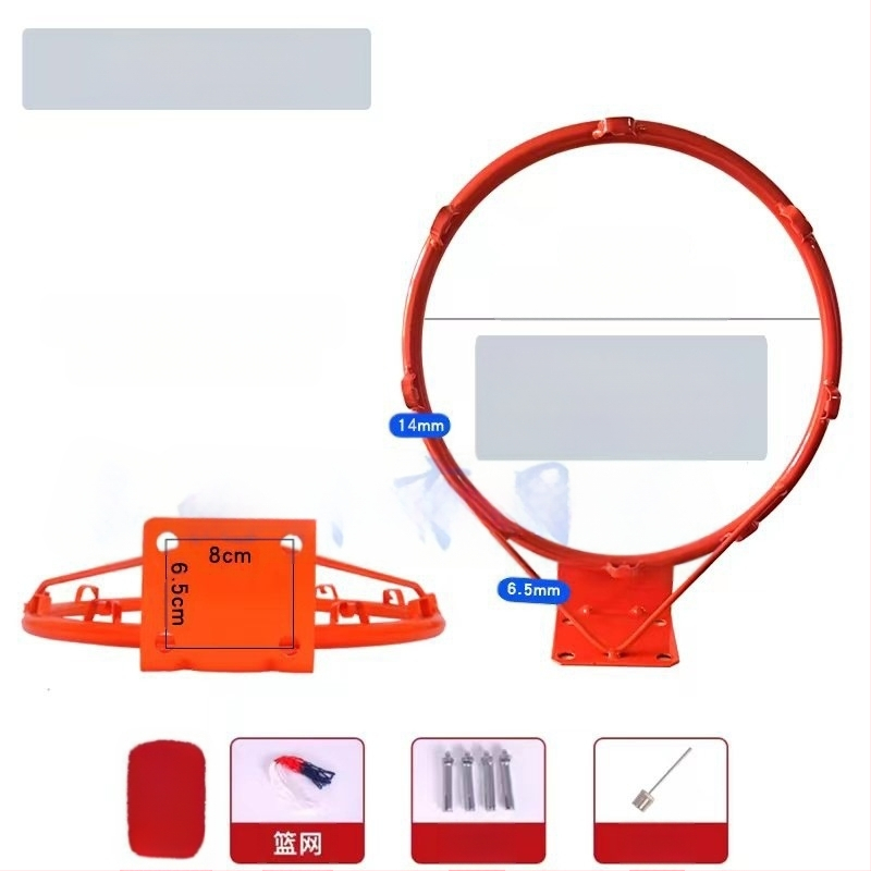 Pakabinamas krepšinio lankas, paprastas nešiojamas lauko standartinis krepšinio stovas namams, suaugusiems ir vaikams, krepšinio lankas, lauko šaudymas