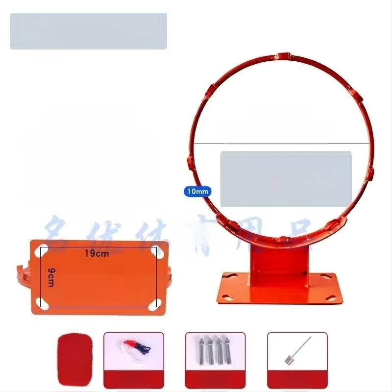 Pakabinamas krepšinio lankas, paprastas nešiojamas lauko standartinis krepšinio stovas namams, suaugusiems ir vaikams, krepšinio lankas, lauko šaudymas