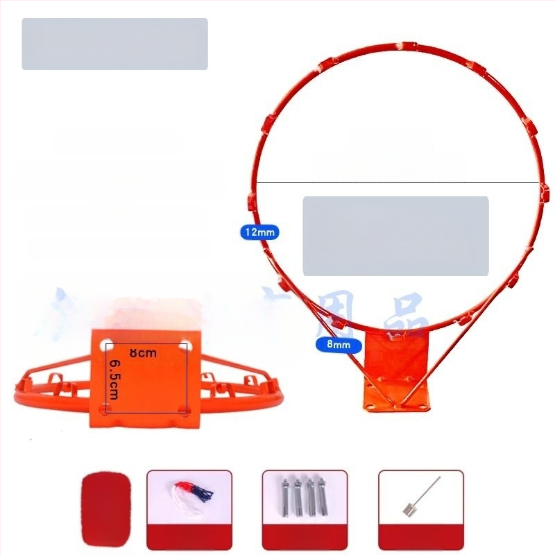 Pakabinamas krepšinio lankas, paprastas nešiojamas lauko standartinis krepšinio stovas namams, suaugusiems ir vaikams, krepšinio lankas, lauko šaudymas