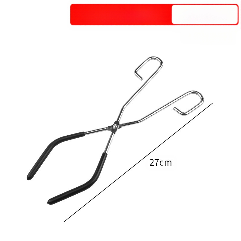 Taibao желязна рамка лаборатория кръст щипка железен пръстен аксесоари щипка пеперуда голям микро експеримент от неръждаема стомана