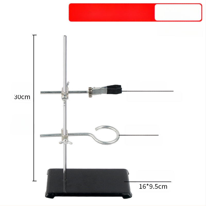 Taibao желязна рамка лаборатория кръст щипка железен пръстен аксесоари щипка пеперуда голям микро експеримент от неръждаема стомана
