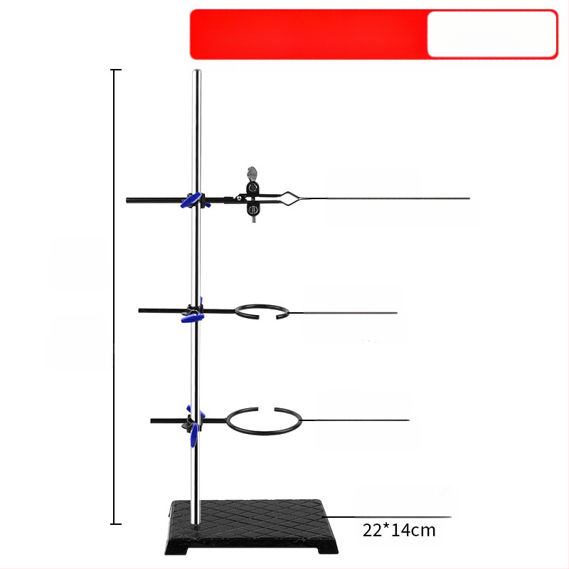 Taibao желязна рамка лаборатория кръст щипка железен пръстен аксесоари щипка пеперуда голям микро експеримент от неръждаема стомана