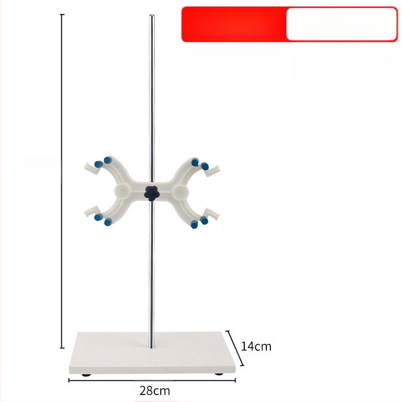 Taibao желязна рамка лаборатория кръст щипка железен пръстен аксесоари щипка пеперуда голям микро експеримент от неръждаема стомана