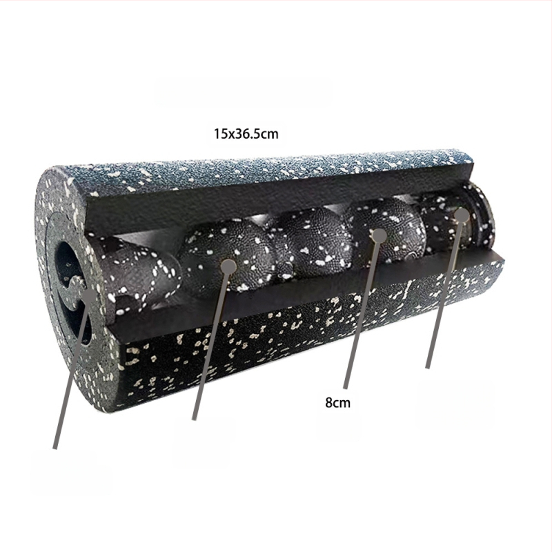 epp hab jóga oszlop hab tengely szett görgő jóga görgő izommasszázs relaxációs fitnesz masszázs oszlop