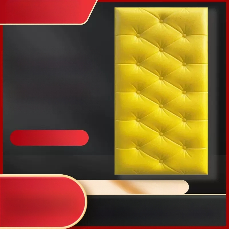 Veekindel ja niiskuskindel voodiääre tapeet, isekleepuvad tatami voodiääre pehmed kotid, seinakleebised, kokkupõrkekindlad seinakaunistused