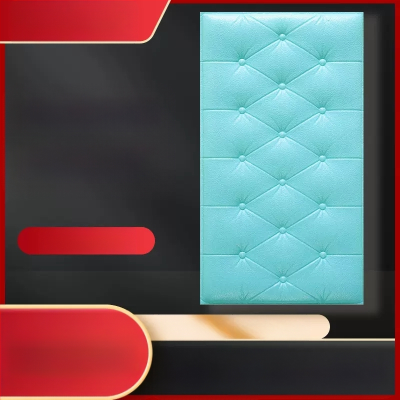 Veekindel ja niiskuskindel voodiääre tapeet, isekleepuvad tatami voodiääre pehmed kotid, seinakleebised, kokkupõrkekindlad seinakaunistused