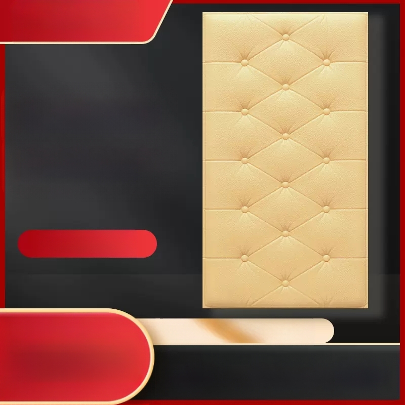 Veekindel ja niiskuskindel voodiääre tapeet, isekleepuvad tatami voodiääre pehmed kotid, seinakleebised, kokkupõrkekindlad seinakaunistused