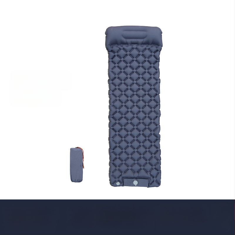 Pēdu jauns viena dimanta TPU piepūšamais paklājs āra telts guļampaklājs īpaši viegls pārnēsājams kempinga mitrumizturīgs paklājs