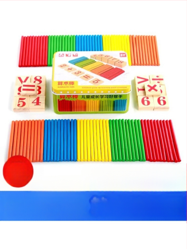 Kis bot abakusz állvány matematika taneszközök tanulási számtan számtan számolás gyerekeknek óvoda általános iskola kis bot összeadás és kivonás