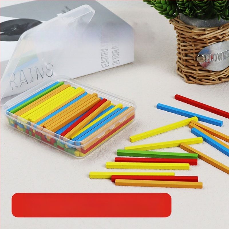 Kis bot abakusz állvány matematika taneszközök tanulási számtan számtan számolás gyerekeknek óvoda általános iskola kis bot összeadás és kivonás