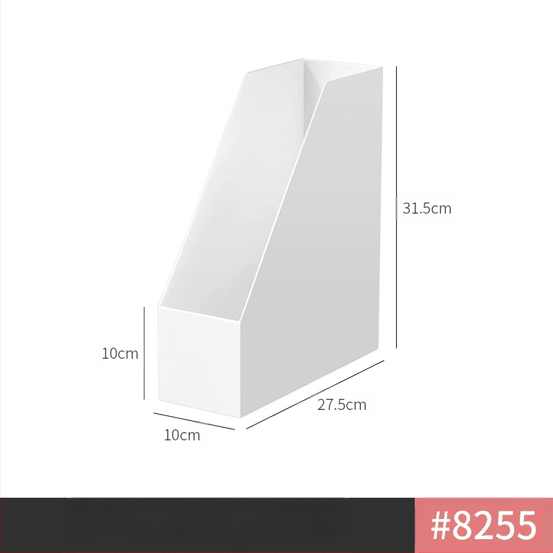 Könyvespolc akril asztali átlátszó könyvespolc állvány irodai irattartó asztali könyvtároló doboz állvány