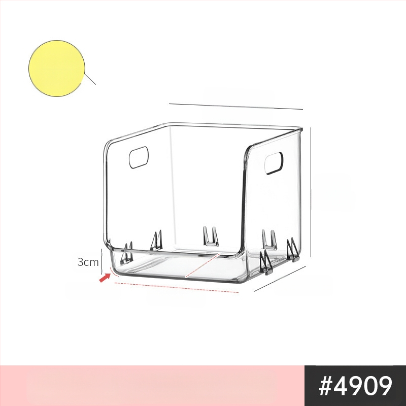 Könyvespolc akril asztali átlátszó könyvespolc állvány irodai irattartó asztali könyvtároló doboz állvány