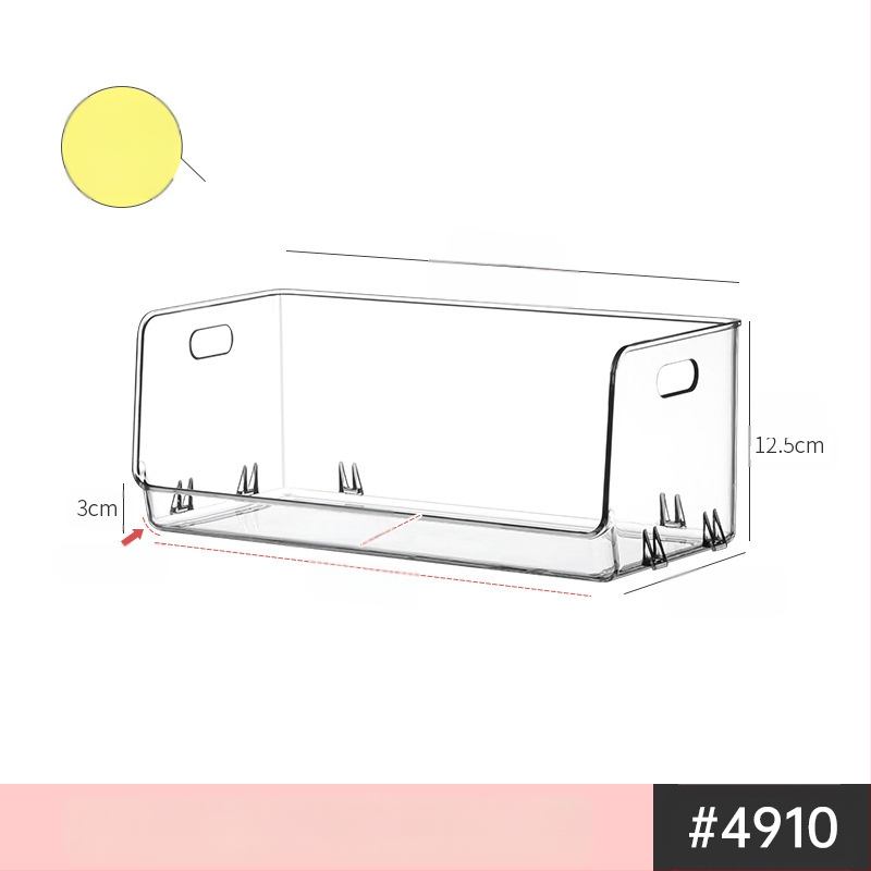 Könyvespolc akril asztali átlátszó könyvespolc állvány irodai irattartó asztali könyvtároló doboz állvány