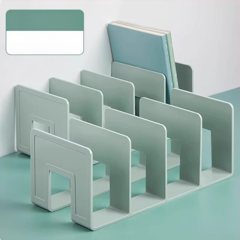 Könyvesállvány, olvasóállvány, könyvcsipesz, asztali könyvespolc, asztali fix könyvtároló állvány, elválasztó, átlátszó akril