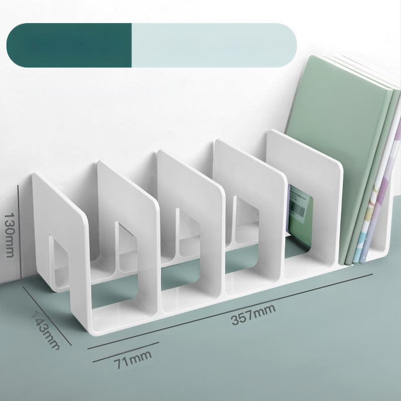 Könyvesállvány, olvasóállvány, könyvcsipesz, asztali könyvespolc, asztali fix könyvtároló állvány, elválasztó, átlátszó akril