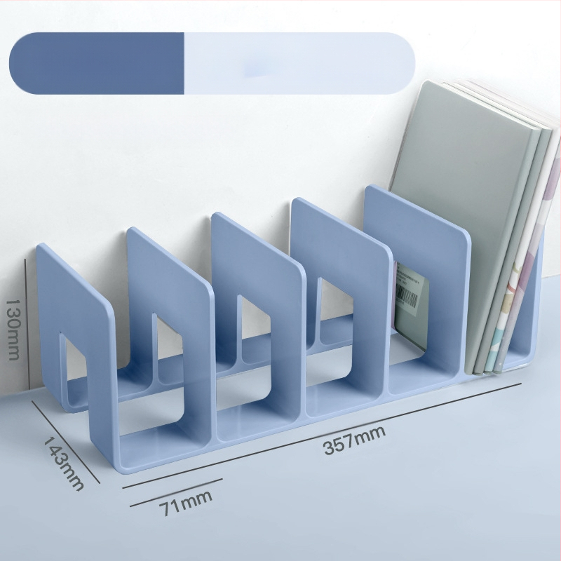Könyvesállvány, olvasóállvány, könyvcsipesz, asztali könyvespolc, asztali fix könyvtároló állvány, elválasztó, átlátszó akril