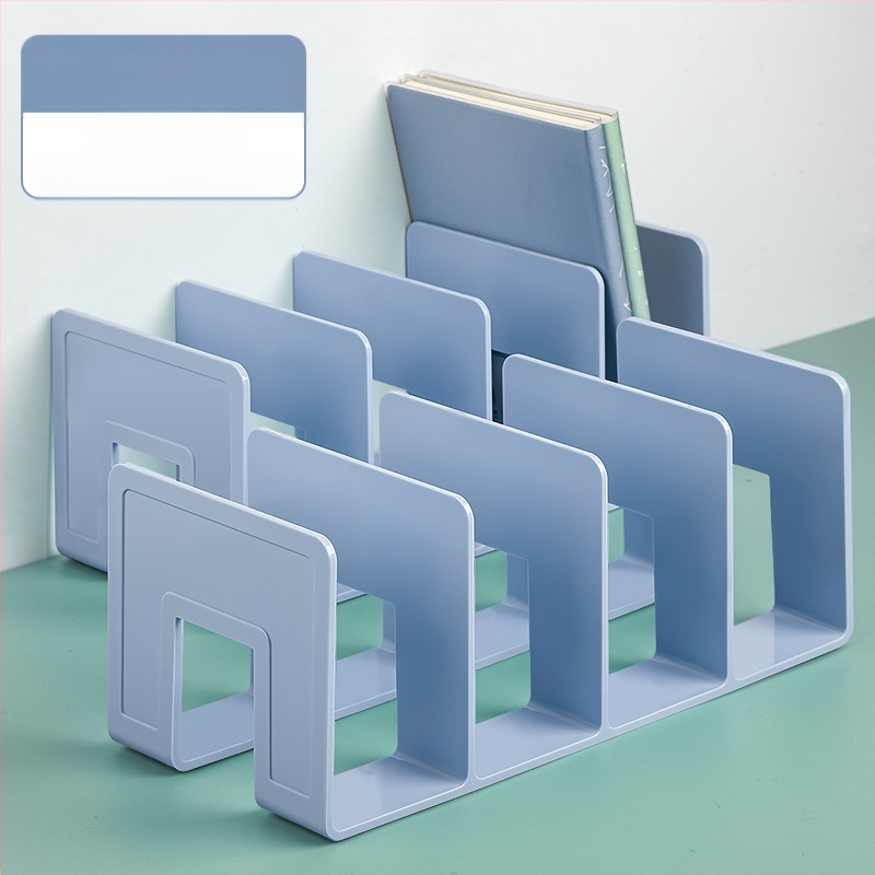 Könyvesállvány, olvasóállvány, könyvcsipesz, asztali könyvespolc, asztali fix könyvtároló állvány, elválasztó, átlátszó akril