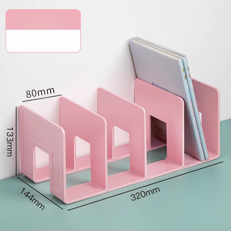 Könyvesállvány, olvasóállvány, könyvcsipesz, asztali könyvespolc, asztali fix könyvtároló állvány, elválasztó, átlátszó akril