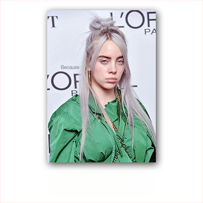 Aliexpressi piiriülene Billie Eilishi kuulsuste plakat, Billie Eilishi Euroopa ja Ameerika tegelaskujude magamistoa ja elutoa seinapilt