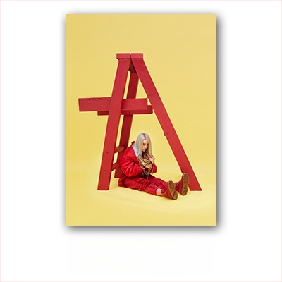 Aliexpressi piiriülene Billie Eilishi kuulsuste plakat, Billie Eilishi Euroopa ja Ameerika tegelaskujude magamistoa ja elutoa seinapilt