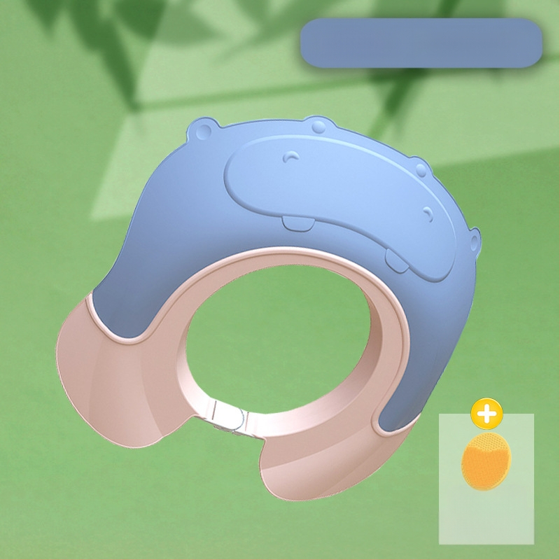 Bērnu šampūna artefakts, bērnu ūdens aiztures vāciņš, bērnu vannas dušas vāciņš, bērnu matu mazgāšana, ūdensizturīgs ausu aizsargs, ūdens vāciņš