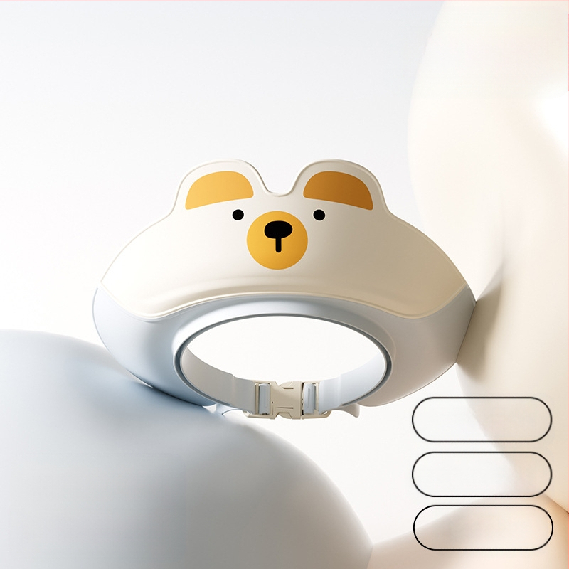 Bērnu šampūna artefakts, bērnu ūdens aiztures vāciņš, bērnu vannas dušas vāciņš, bērnu matu mazgāšana, ūdensizturīgs ausu aizsargs, ūdens vāciņš