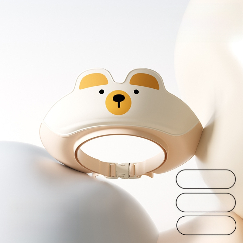 Bērnu šampūna artefakts, bērnu ūdens aiztures vāciņš, bērnu vannas dušas vāciņš, bērnu matu mazgāšana, ūdensizturīgs ausu aizsargs, ūdens vāciņš