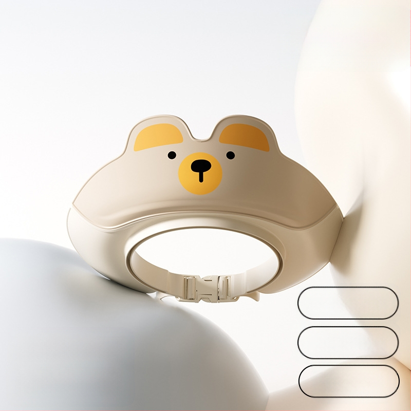 Bērnu šampūna artefakts, bērnu ūdens aiztures vāciņš, bērnu vannas dušas vāciņš, bērnu matu mazgāšana, ūdensizturīgs ausu aizsargs, ūdens vāciņš