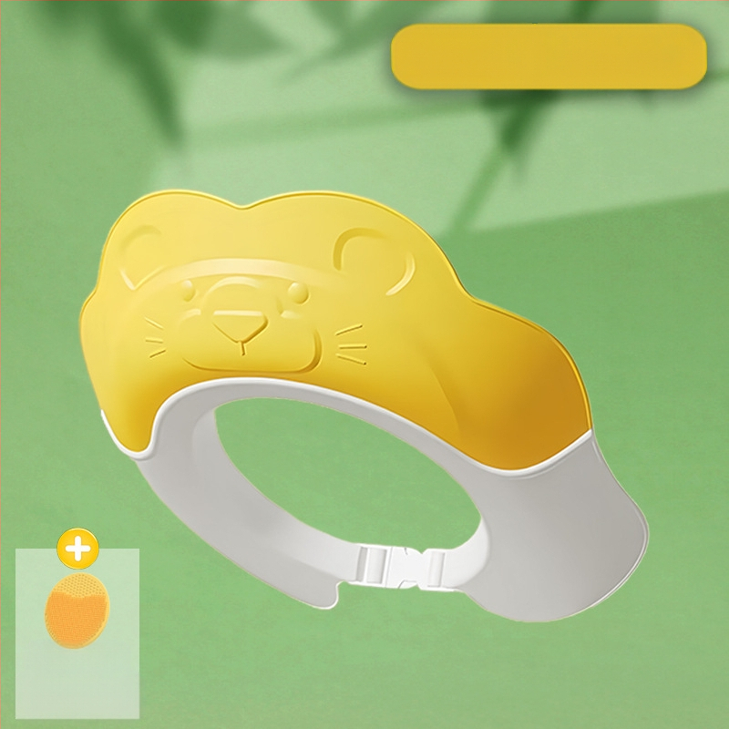 Bērnu šampūna artefakts, bērnu ūdens aiztures vāciņš, bērnu vannas dušas vāciņš, bērnu matu mazgāšana, ūdensizturīgs ausu aizsargs, ūdens vāciņš