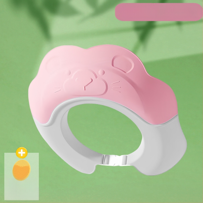 Bērnu šampūna artefakts, bērnu ūdens aiztures vāciņš, bērnu vannas dušas vāciņš, bērnu matu mazgāšana, ūdensizturīgs ausu aizsargs, ūdens vāciņš