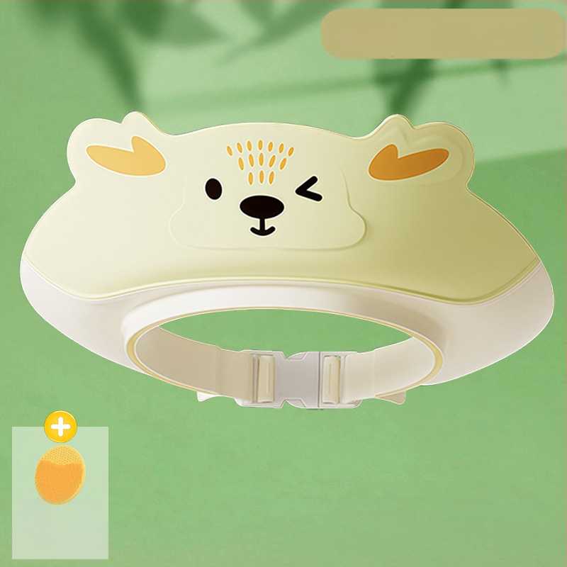 Bērnu šampūna artefakts, bērnu ūdens aiztures vāciņš, bērnu vannas dušas vāciņš, bērnu matu mazgāšana, ūdensizturīgs ausu aizsargs, ūdens vāciņš