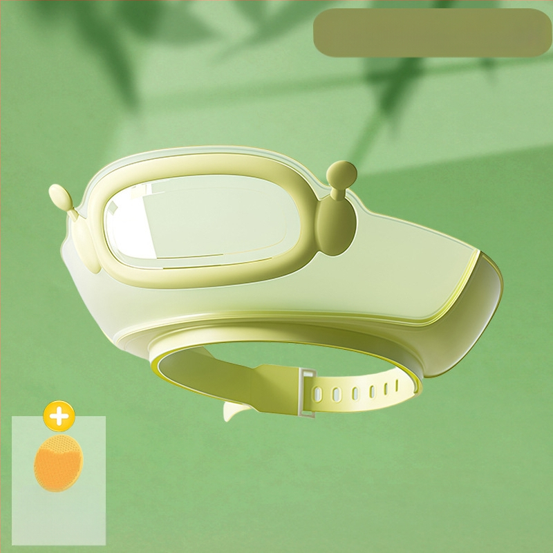 Bērnu šampūna artefakts, bērnu ūdens aiztures vāciņš, bērnu vannas dušas vāciņš, bērnu matu mazgāšana, ūdensizturīgs ausu aizsargs, ūdens vāciņš