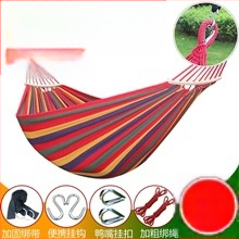 Hamac balansoar exterior, îngroșat, interior, single dublu, dormitor studențesc, dormitor pentru adulți, scaun suspendat din pânză anti-răsturnare