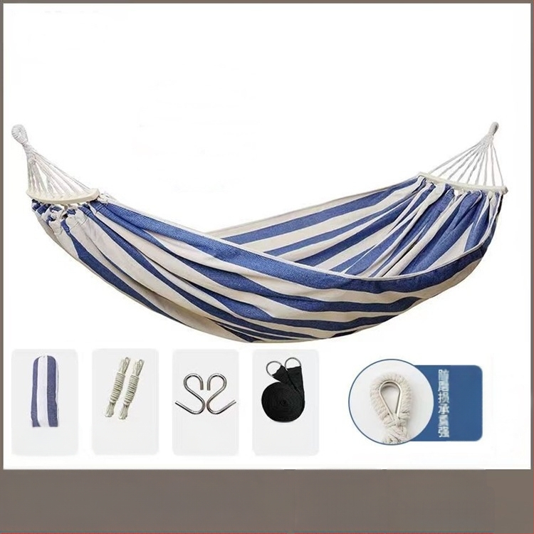 Hamac balansoar exterior, îngroșat, interior, single dublu, dormitor studențesc, dormitor pentru adulți, scaun suspendat din pânză anti-răsturnare