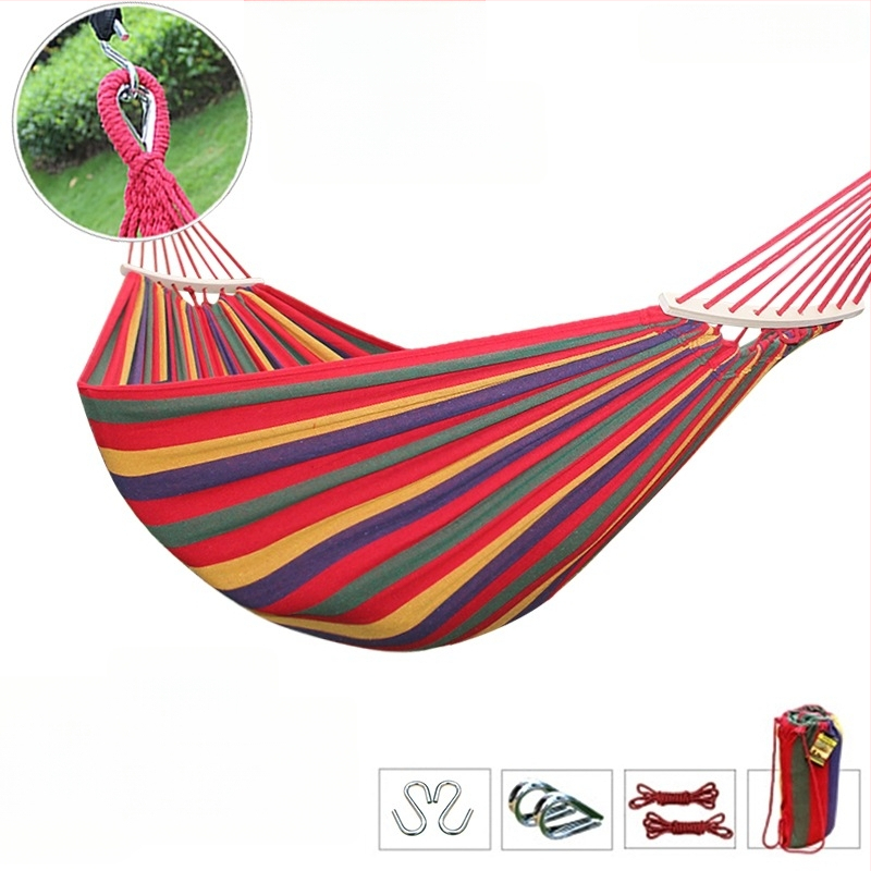 Hamac balansoar exterior, îngroșat, interior, single dublu, dormitor studențesc, dormitor pentru adulți, scaun suspendat din pânză anti-răsturnare