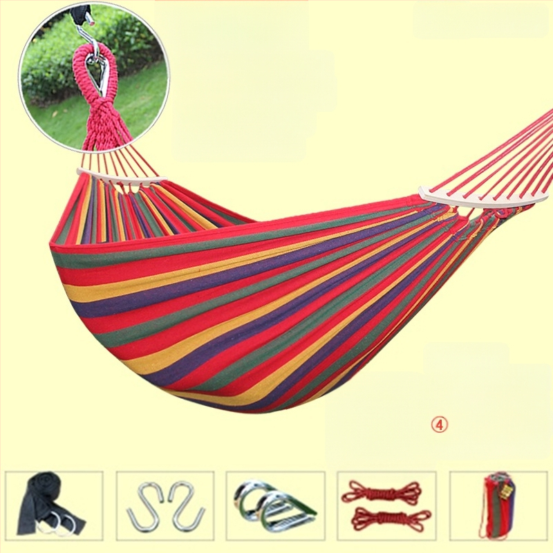Hamac balansoar exterior, îngroșat, interior, single dublu, dormitor studențesc, dormitor pentru adulți, scaun suspendat din pânză anti-răsturnare