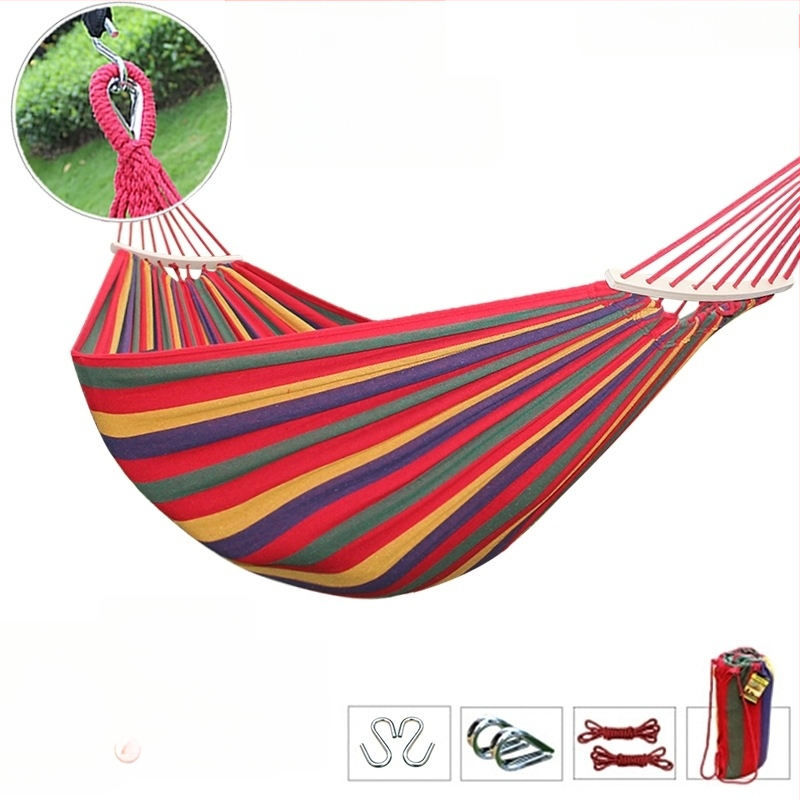 Hamac balansoar exterior, îngroșat, interior, single dublu, dormitor studențesc, dormitor pentru adulți, scaun suspendat din pânză anti-răsturnare