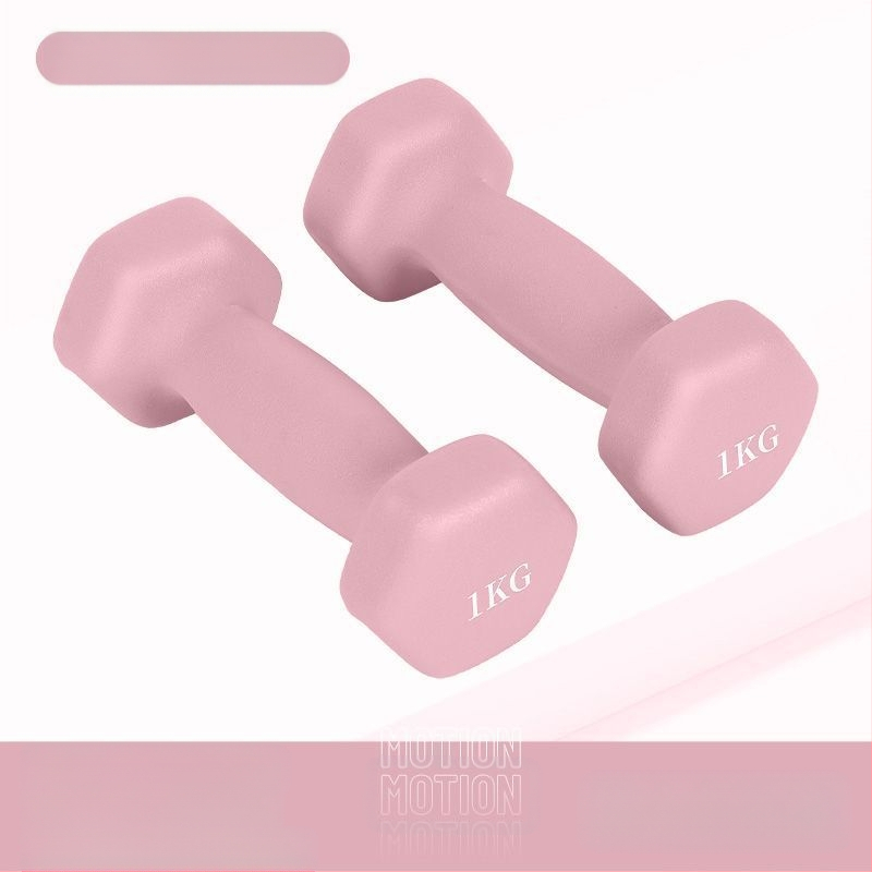 Kuusnurkne hantliga naiste fitness majapidamispuhas rauast ülikond laste meeste kombineeritud varustus väike hantli raskusjõud