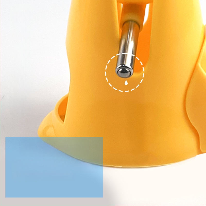 Доставки за хамстери, дозатор за вода с топка, водоустойчива хранилка за вода, дозатор за вода, малък размер, чайник за пиене със златна мечка